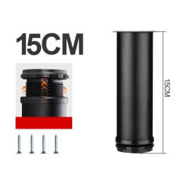 1Pcs 6cm-30CM Furniture Adjustable Cabinet Legs Stainless Steel Furniture Legs Cabinet Table Sofa Bed Feet Furniture Feet