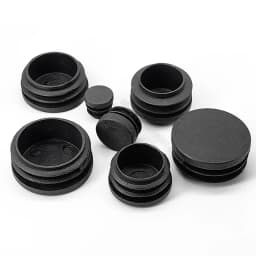 Round Plastic Blanking End Cap 10/12/13/14/15/19/20/22/27/28-140mm Chair Table Feet Cover Tube Pipe Insert Plugs Bungs Stoppers
