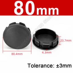 Round Plastic Blanking End Cap 10/12/13/14/15/19/20/22/27/28-140mm Chair Table Feet Cover Tube Pipe Insert Plugs Bungs Stoppers