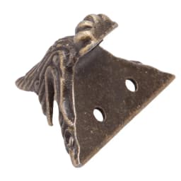 4pcs/set Antique Bronze Brass Jewelry Chest Wood Furniture Box Decorative Feet Leg Corner Protector Vintage Decoration QB878443