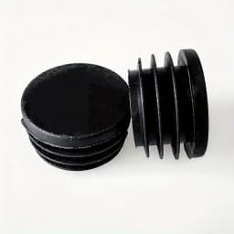 10 Pcs 19mm Round Plastic Hole Plugs Caps ,Inserts for Metal Tubing, Hardware Plugs, Fences, Glide Protection from Chair