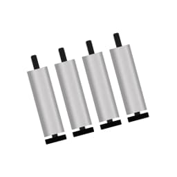 4 Pieces Furniture Legs Sofa Feet Adjustable Height Support Leg for Furniture for Table Desks TV Stand Bookcases