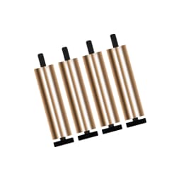 4 Pieces Furniture Legs Sofa Feet Adjustable Height Support Leg for Furniture for Table Desks TV Stand Bookcases
