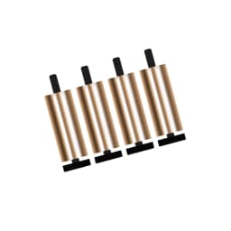 4 Pieces Furniture Legs Sofa Feet Adjustable Height Support Leg for Furniture for Table Desks TV Stand Bookcases