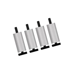 4 Pieces Furniture Legs Sofa Feet Adjustable Height Support Leg for Furniture for Table Desks TV Stand Bookcases