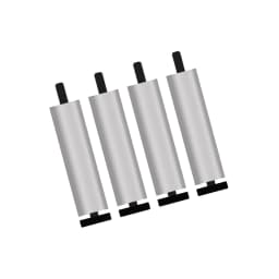 4 Pieces Furniture Legs Sofa Feet Adjustable Height Support Leg for Furniture for Table Desks TV Stand Bookcases