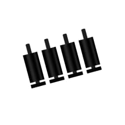 4 Pieces Furniture Legs Sofa Feet Adjustable Height Support Leg for Furniture for Table Desks TV Stand Bookcases