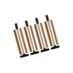 4 Pieces Furniture Legs Sofa Feet Adjustable Height Support Leg for Furniture for Table Desks TV Stand Bookcases
