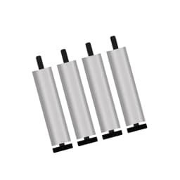 4 Pieces Furniture Legs Sofa Feet Adjustable Height Support Leg for Furniture for Table Desks TV Stand Bookcases
