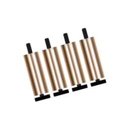 4 Pieces Furniture Legs Sofa Feet Adjustable Height Support Leg for Furniture for Table Desks TV Stand Bookcases