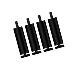4 Pieces Furniture Legs Sofa Feet Adjustable Height Support Leg for Furniture for Table Desks TV Stand Bookcases