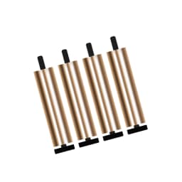 4 Pieces Furniture Legs Sofa Feet Adjustable Height Support Leg for Furniture for Table Desks TV Stand Bookcases