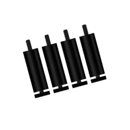 4 Pieces Furniture Legs Sofa Feet Adjustable Height Support Leg for Furniture for Table Desks TV Stand Bookcases