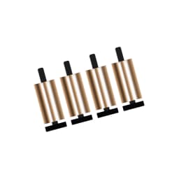 4 Pieces Furniture Legs Sofa Feet Adjustable Height Support Leg for Furniture for Table Desks TV Stand Bookcases