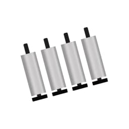 4 Pieces Furniture Legs Sofa Feet Adjustable Height Support Leg for Furniture for Table Desks TV Stand Bookcases