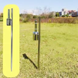 Iron Beach Flag Pole Spike Ground Stake Support Feather Flag Base for Dragon Boat Races Patio Yard Flags Rack Decoration