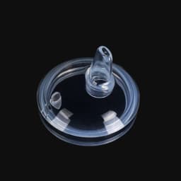 2pcs Sippy Spout Nipples for Comotomo Baby Bottle and for Mason Baby Bottle Easy To Clean Spill-Proof, 7CM Diameter