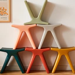 MOMO Nordic Household Shoe Changing Stool Creative Small Bench Modern Minimalist Small Stool Low Stool Special-shaped Stool