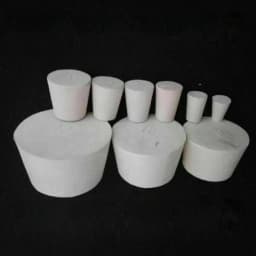 10PCS Solid Tapered Shaped Rubber Plug Stopper Bungs Flask Tube Bottle Lab Furniture Accessories