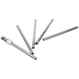 Flagpole, Stainless Steel Flagpole, Suitable for House Courtyard Garden, Anti-Rust (Silver Pole Only)