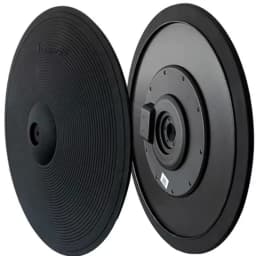 Lemon Drum Cymbal 15' 2zone 3zone Crash Cymbal with Choke Full-Covered for Electronic Drum Kit Lemon Drum Cymbal 9inch 2zone