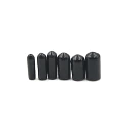 10-50pc PVC Rubber End Cap, Screw End Cap, Plastic Tube, Hub Thread Protector, Push In Cap, Rubber Cap, Threaded Rubber Cap