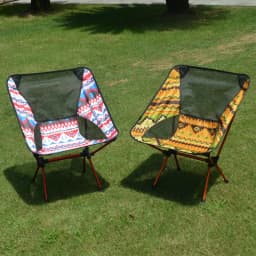 Outdoor Portable Folding Chairs with Carry Bag, Heavy Duty 90kg Capacity Ultralight Camping Folding Chairs for Beach playeras