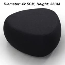 Nordic Stool Creative Ottoman Fashion Foot Stool Special-shaped Pebble Multifunctional Big Furniture for Home Portable Design