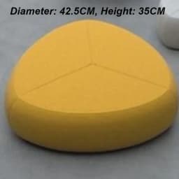 Nordic Stool Creative Ottoman Fashion Foot Stool Special-shaped Pebble Multifunctional Big Furniture for Home Portable Design
