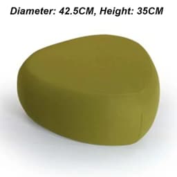 Nordic Stool Creative Ottoman Fashion Foot Stool Special-shaped Pebble Multifunctional Big Furniture for Home Portable Design