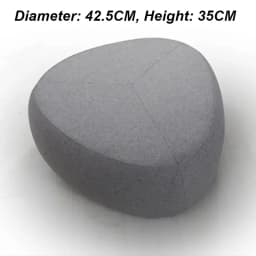 Nordic Stool Creative Ottoman Fashion Foot Stool Special-shaped Pebble Multifunctional Big Furniture for Home Portable Design