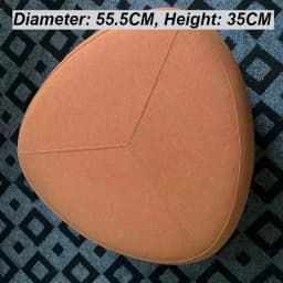 Nordic Stool Creative Ottoman Fashion Foot Stool Special-shaped Pebble Multifunctional Big Furniture for Home Portable Design