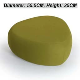 Nordic Stool Creative Ottoman Fashion Foot Stool Special-shaped Pebble Multifunctional Big Furniture for Home Portable Design
