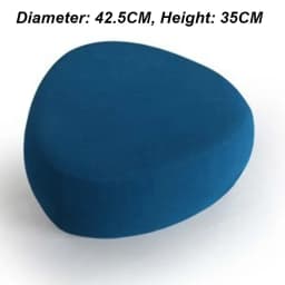 Nordic Stool Creative Ottoman Fashion Foot Stool Special-shaped Pebble Multifunctional Big Furniture for Home Portable Design