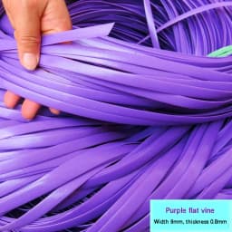 DIY Material Rope PE Vine Woven Material Woven Basket Plastic Strip Hanging Basket Repair Material