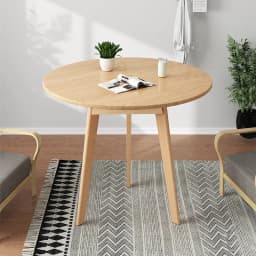 Nordic Coffee Table Simple Small Home Round Table Modern Balcony Simple Tea Table