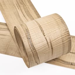L:2.5m Width:140mm Thick:0.5mm Natural Scarred Maple Figure Wood Veneer Handmade Veneering Speakers Guitars Home Projects