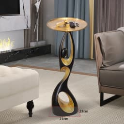 Modern Minimalist Corner Table Creative Living Room Sofa Side Table Small Home Coffee Table Artistic Floor Storage Rack