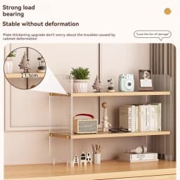 Acrylic desktop storage rack, office countertop sorting rack, multi-layer small bookshelf on the desk, dressing table storage ra