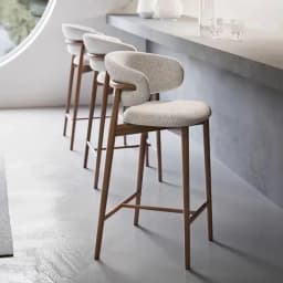 Bar Chair High Stool Household Living Room Bar Chair Pub Restaurant Fabric Chair High Backrest Soft Chair Barstool Counter Stool