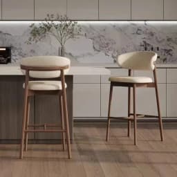 Bar Chair High Stool Household Living Room Bar Chair Pub Restaurant Fabric Chair High Backrest Soft Chair Barstool Counter Stool