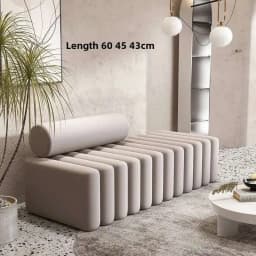 Light Luxury, Shoe Changing Stool, Household, Living Room, Stool, Sofa, Strip, Rest Stool, Bedroom, End of Bed, Stool