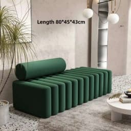 Light Luxury, Shoe Changing Stool, Household, Living Room, Stool, Sofa, Strip, Rest Stool, Bedroom, End of Bed, Stool