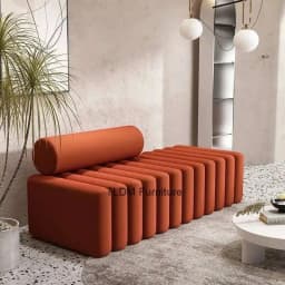 Light Luxury, Shoe Changing Stool, Household, Living Room, Stool, Sofa, Strip, Rest Stool, Bedroom, End of Bed, Stool