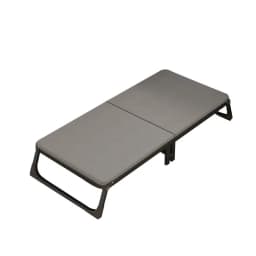 Richome Folding Bed Office Portable Single Companion Bed Household Adult Nap Bed Lounge Chair Simple Hard Board Marching Bed