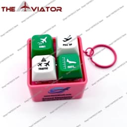 Genuine for Boeing 737 Airbus A320 EGPWS Warning Sound Simulator Warns Commercial Aircraft Route Pilot Crew Car Keychain