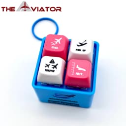 Genuine for Boeing 737 Airbus A320 EGPWS Warning Sound Simulator Warns Commercial Aircraft Route Pilot Crew Car Keychain