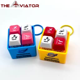 Genuine for Boeing 737 Airbus A320 EGPWS Warning Sound Simulator Warns Commercial Aircraft Route Pilot Crew Car Keychain