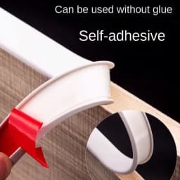 10m Adhesive U-molding Edge Banding Edgeband 9MM 12MM 14MM 15MM 16MM 18MM - 36MM White Beige Gray Black Red Blue Green Yellow