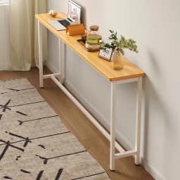 Slim Storage Shelf Against Wall for Bedroom Bedside Living Room Sofa Rear Long Frame Cabinet Bookcases Furniture Estanterías